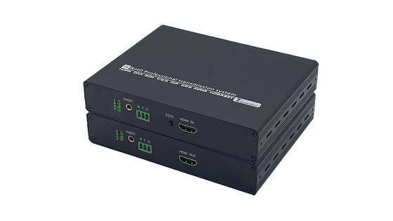 20KM伝送 4K HDMIエクステンダー (非圧縮光ファイバーエクステンダー付き) 高精細ビデオ用