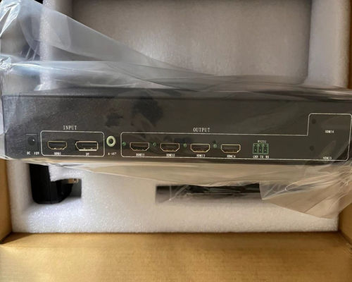 1入力4出力 4Kビデオウォールコントローラー – マルチスクリーン表示用1x4 HDMIスプリッター