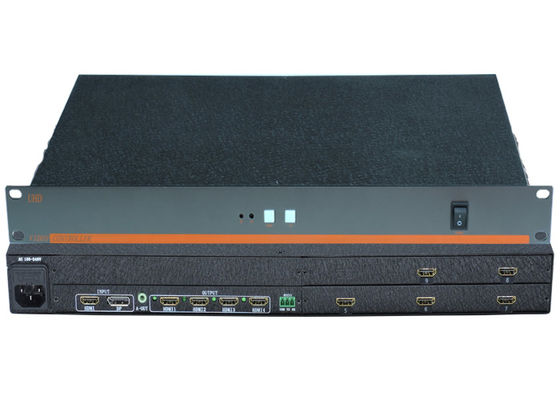4K 1入力9出力ビデオウォールコントローラー HDMIスプリッター 3x3 LCDディスプレイセットアップ用