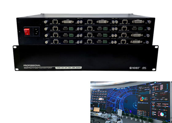 12 Hdmiのコンバーター4kへの港HDBTの送信機のエクステンダーHdbaset