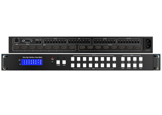 8x8 HDMI マトリックス スイッチャー
