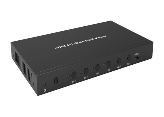 4 1XHDMI出力および1XVGA出力が付いているHdmi入れられた4KのクォードMultiviewer