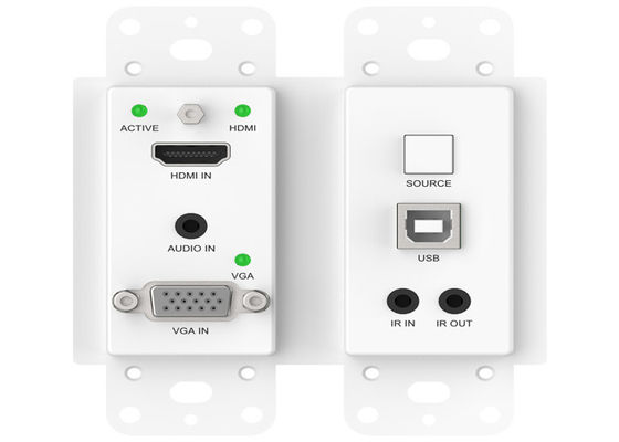 Lpcmオーディオフォーマット Hdbaset エクステンダー 91.8x104.8x43mm 壁紙