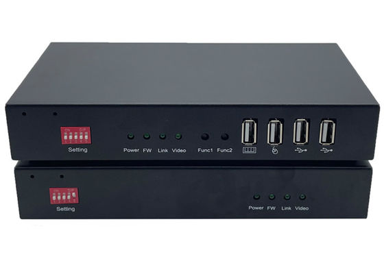 10km Hdmi 1.4 Kvm Usb ファイバーオプティック エクステンダー