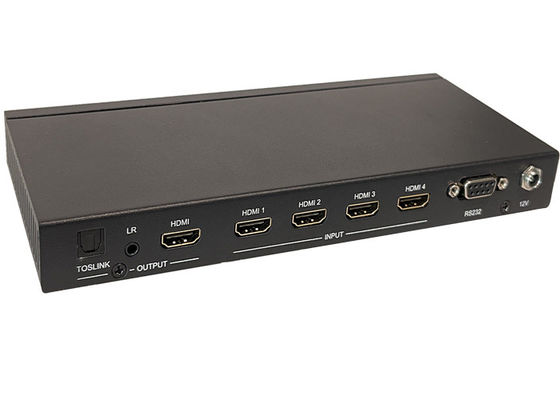 4x入力と1x出力 マルチビュー制御のシームレスUHDビデオスイッチ