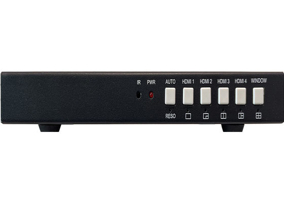 4x入力と1x出力 マルチビュー制御のシームレスUHDビデオスイッチ