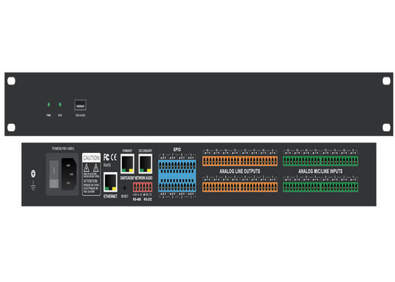 ダイナミックレンジ 100dB ダンテオーディオコントローラ 7.9 X 5.9 X 2.2 Windows/Mac互換性