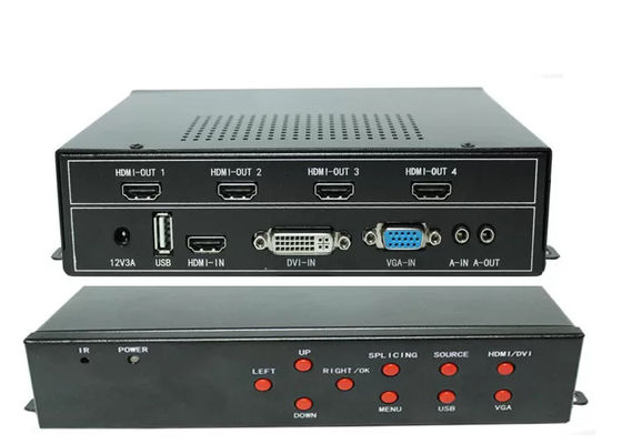 4K LCD ビデオ ウォール コントローラー HDMI,DVI - シームレス ディスプレイ ソリューション