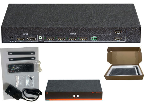 マルチスクリーンディスプレイシステム HDMI 入力と PCM オーディオ フォーマット ディスプレイを向上させる