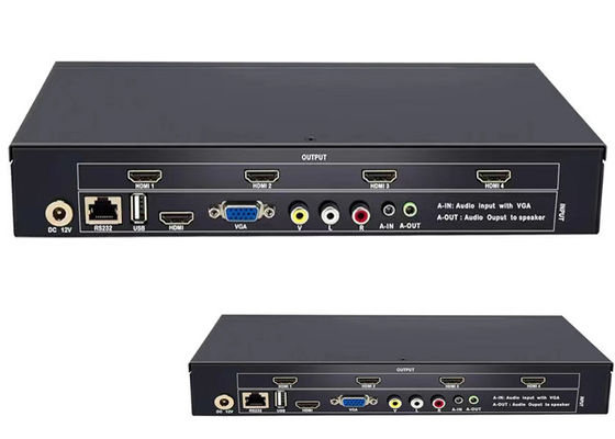 柔軟なビデオウォール構成のための4KモジュラーLCDビデオウォールコントローラ