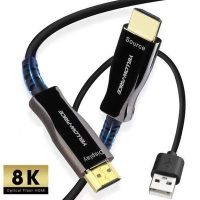 解像度 4K HDMI 光ファイバーケーブル HDMI 2.0 ゼロ信号損失に対応