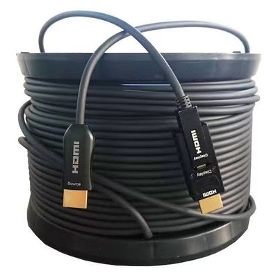 HDMI 2.0 ファイバーオプティックケーブル 4K 解像度サポート 長距離接続