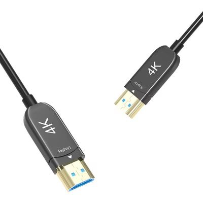 高速ファイバーHDMIケーブル 超高画質 4K 60Hz,軽量,安定信号伝送