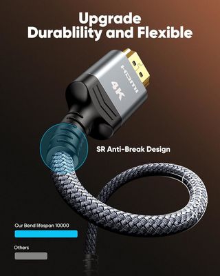 4K 60Hz HDMI 光ファイバーケーブル - 長距離HDMI送信