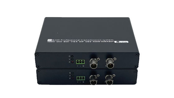 12G SDI 4K ファイバー エクステンダー - 放送のための長距離未圧縮ビデオ