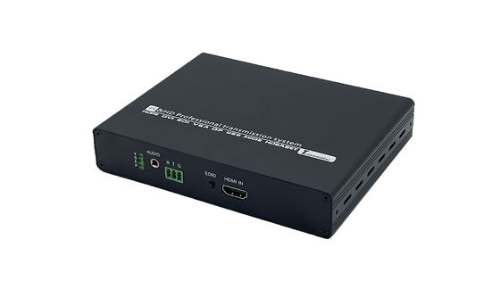20KM伝送 4K HDMIエクステンダー (非圧縮光ファイバーエクステンダー付き) 高精細ビデオ用
