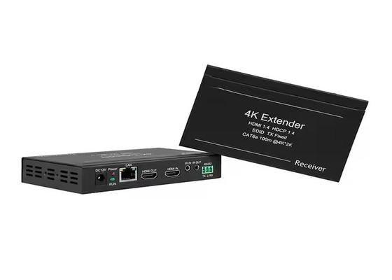 4K CAT 5 6 圧縮されていない,遅延のないHDMI HDBaseT拡張子