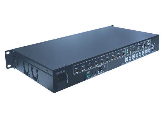 4K HDMI Multiviewerは8つのチャネル1 x 4k HDMIの出力入った9つのチャネルを入れた