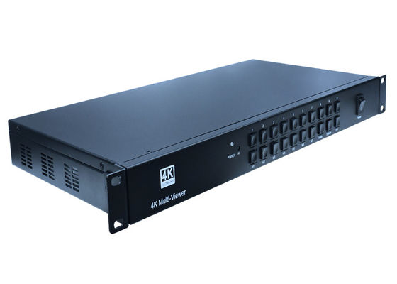 4K HDMI Multiviewerは8つのチャネル1 x 4k HDMIの出力入った9つのチャネルを入れた