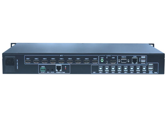 8X1 4k 60Hz HDMI マルチビューヤー HDCP 2.2 HDBaseT 70 メートル出力ポート