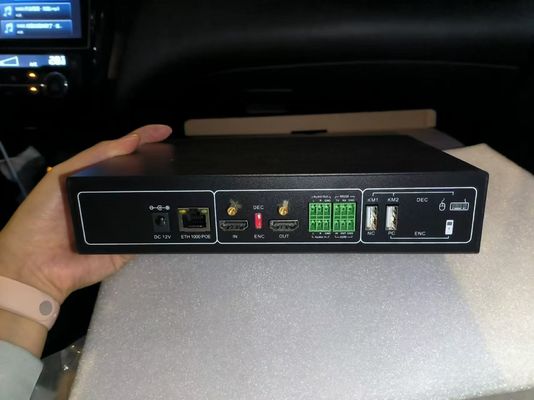 KVM-IP-1200 ダブルヘッドエクステンダー 金融取引と医療機器制御に適したダブルスクリーンエクステンションサポート