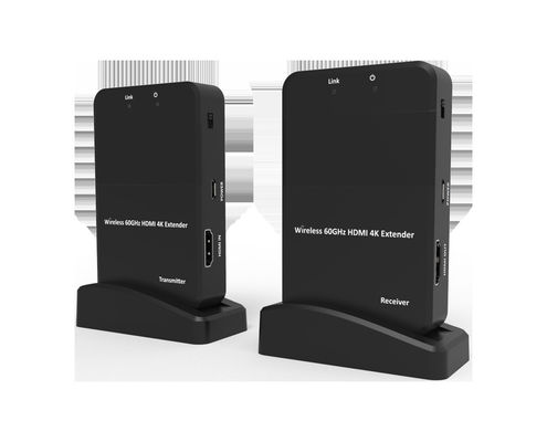 10.2Gbps 60GHz ワイヤレス HDMI エクステンダー: 30メートルで圧縮されていない,遅延のない 4K ビデオ