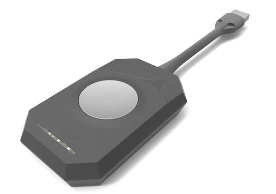 4K入力 1080P出力 ワイヤレスHDMIディスプレイ ドングルアダプター デュアルHDMI VGA出力 PCラップトップストリーミング用