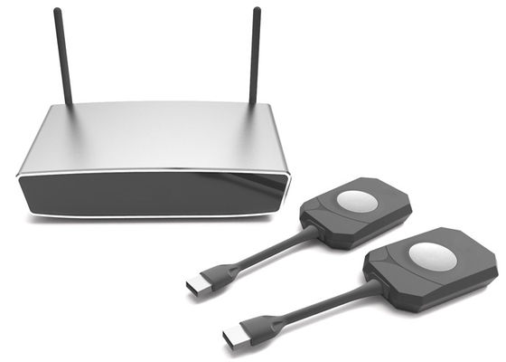 4K 無線 HDMI ディスプレイ アダプタ ドングル AES CCMP 暗号化と 12V DC 電源