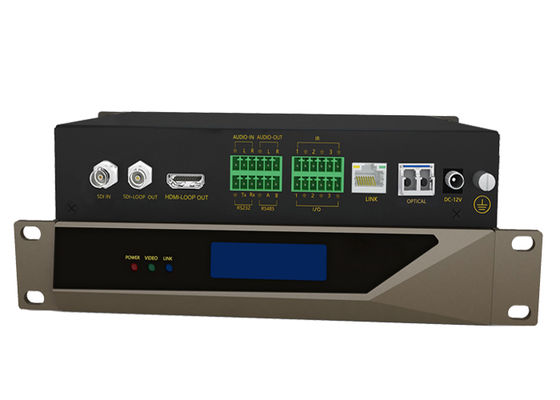 オプティカルKVMスイッチ 4x2KVMファイバーマトリックススイッチ ファイバーKVMスイッチ