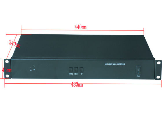 多モニターの多角度HDMIのビデオ壁のコントローラーHD15インターフェイス