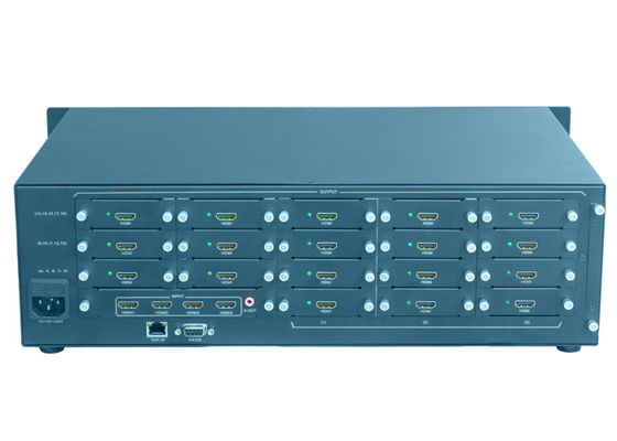 4K 60HZ LCDのビデオ壁のコントローラー4 HDMI信号は16出力を入れた