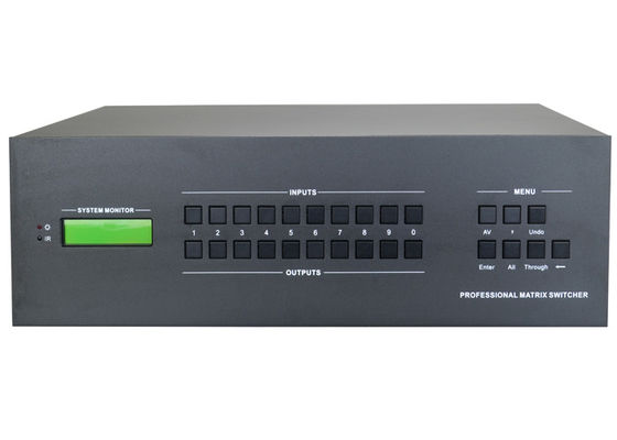 継ぎ目が無い8x16モジュラー4k HDMIのビデオ マトリックスのスイッチャHDCP