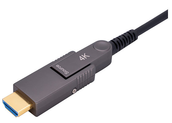 EDID CEC HDCP2.2 HDR HDMIの光ファイバケーブル多用性があるEMI RFI
