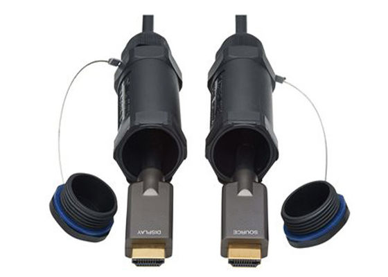 IP68 HDMIの光ファイバケーブル