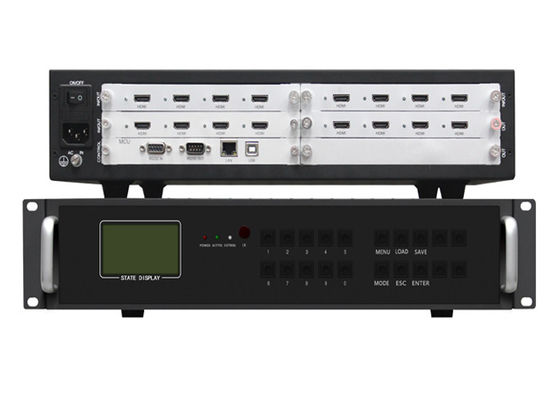 Hdmiのディバイダーからの8の8からの12のモジュラー ビデオ壁のコントローラー4