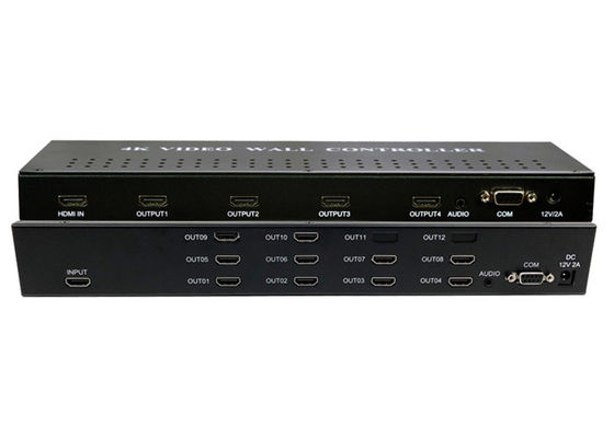 1x10 2x5 4KのLCDスクリーンのためのビデオ壁のコントローラーからの10の1.8mmの斜面1