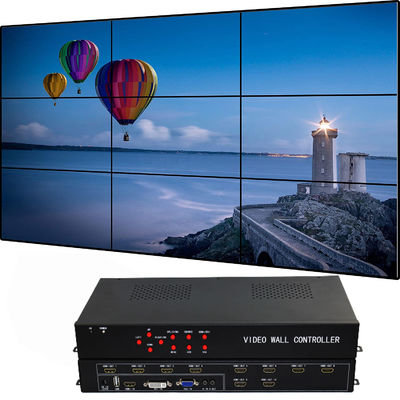 1 HDMI LCDの2x2 2x3 3x2 4x1 4x2 3x3のビデオ壁のコントローラーおよびRoHSのセリウムFCCからの9で