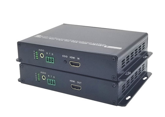 繊維光学上のRS232港HDMIのビデオ エクステンダー1920x1200 3Gbps