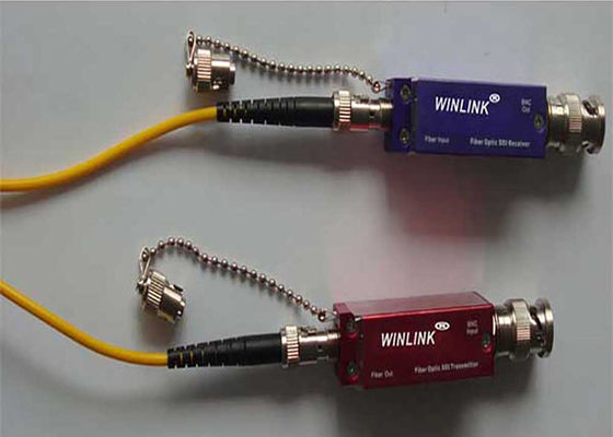小型USBの電源が付いている3G-SDI繊維のエクステンダーBNC