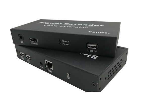 単一Cat5e/6ケーブルによる200m 1080P 4K HDMI KVM USBのビデオ エクステンダー