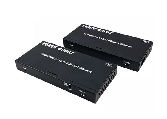 18Gbps HDBaseT HDMI2.0 150はUSB 2.0が付いているHDのビデオ エクステンダーをメーターで計る