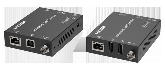 4K60 HDMITM KVM エクステンダー (70m) USB KVM サポート付き超高画質信号伝送
