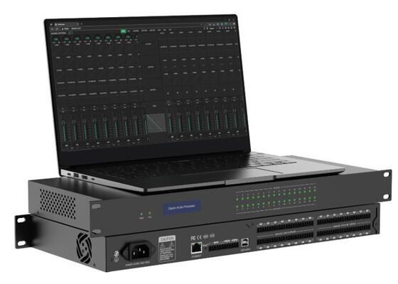 ネットワークオーディオDSP + Web制御DSP プロセッサ + プロのオーディオDSP 複数デバイス管理