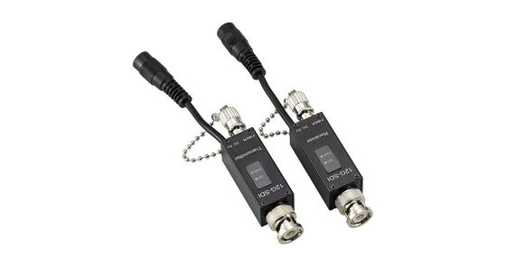 12G-SDI ファイバーオプティックエクステンダー 10 km 送信距離 11.88 Gbps データレートとコンパクトな金属囲い