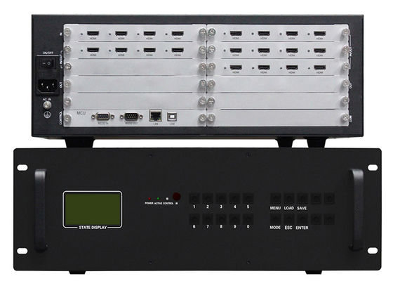 HDMI 1920*1200 60HZの12のチャネルのビデオ壁プロセッサ8チャネル